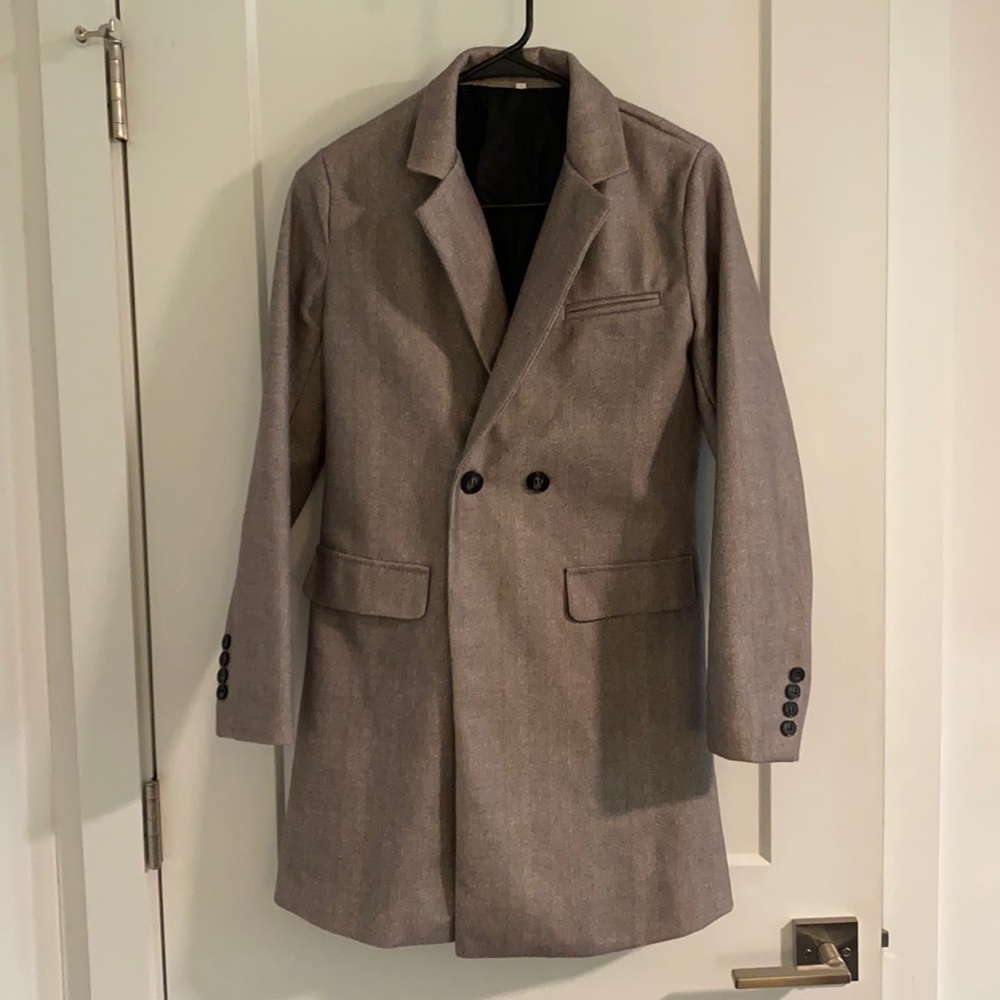 Tan Peacoat